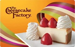 Cheesecake Factory giftcard
