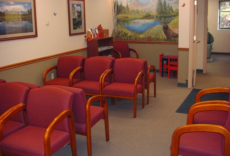 Patient waiting area